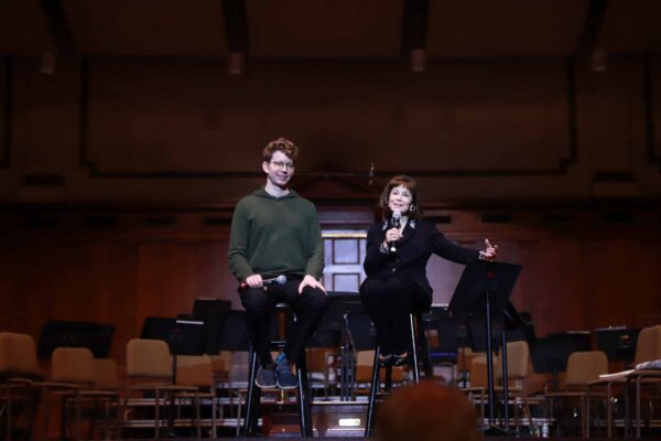 JoAnn Falletta and Joshua Roman in Classical Conversation